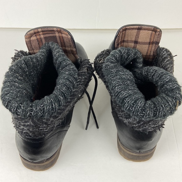 Refresh Womens Black Ankle Booties Size 8.5 - Picture 11 of 16